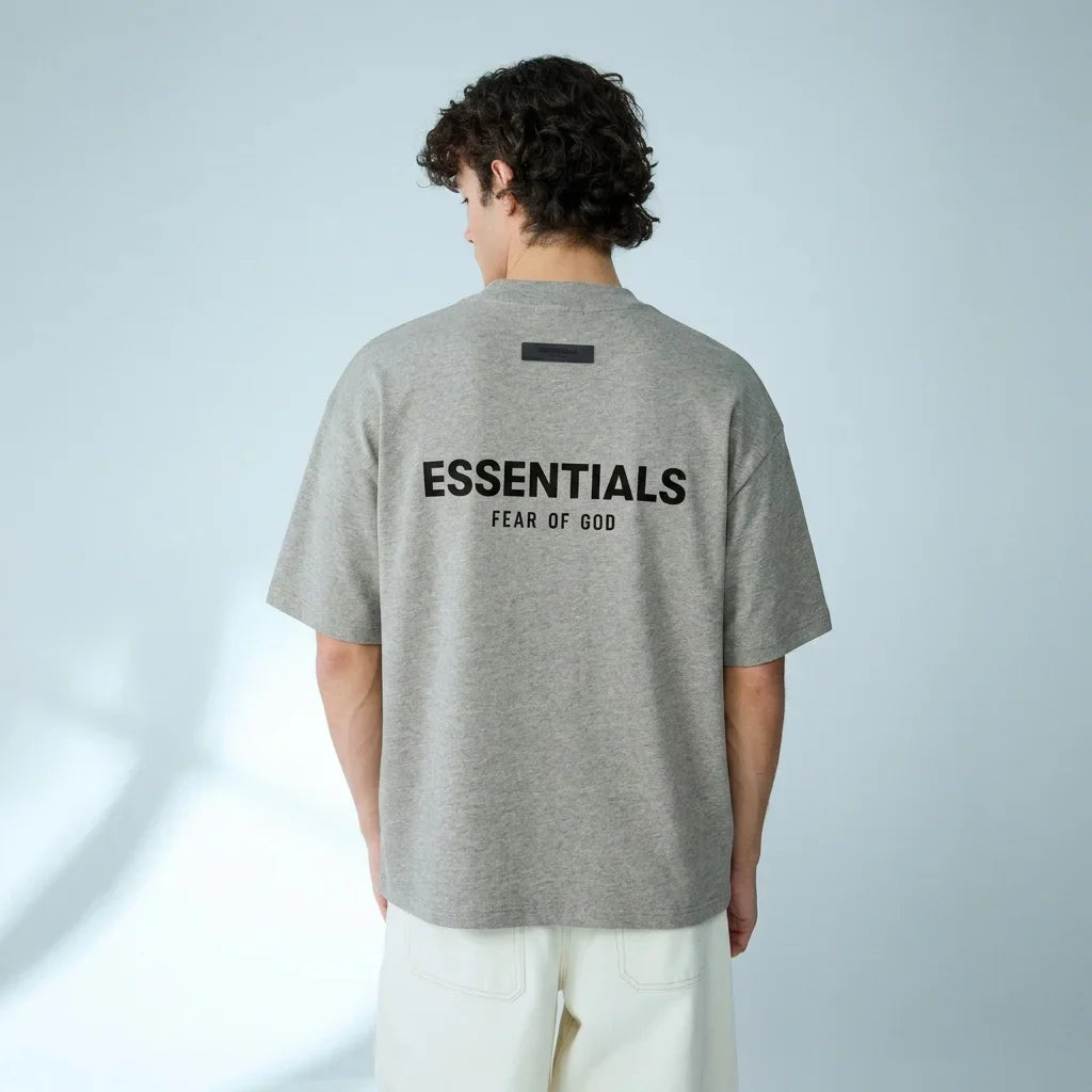 Fear of God Essentials T-shirt Dark Oatmeal