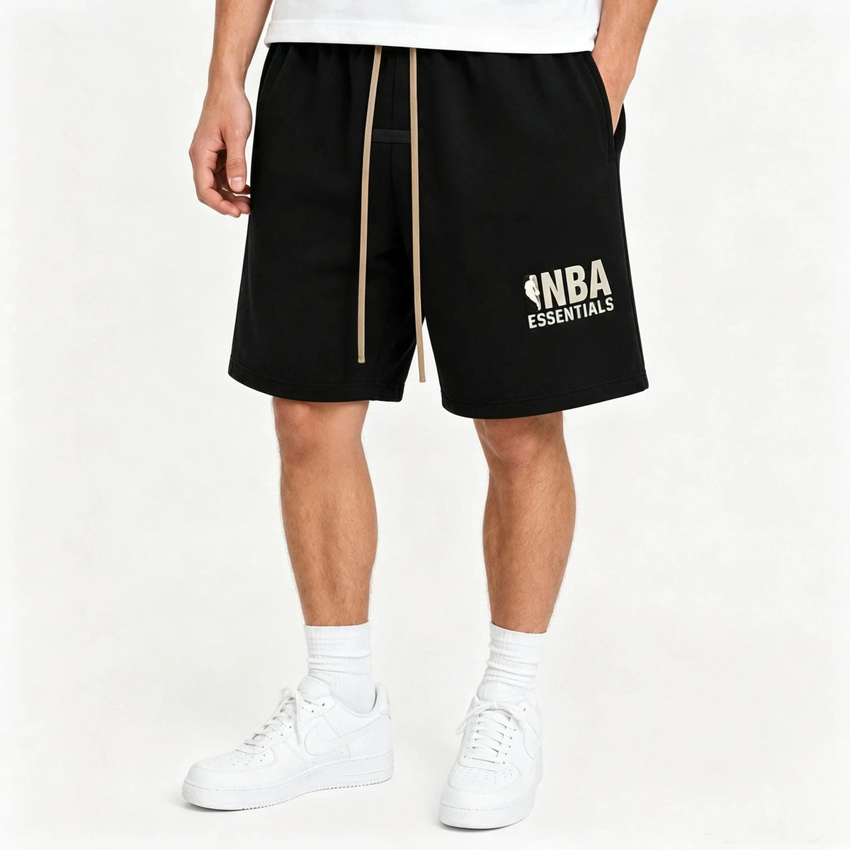 Fear of God Essentials NBA Shorts Black Grey