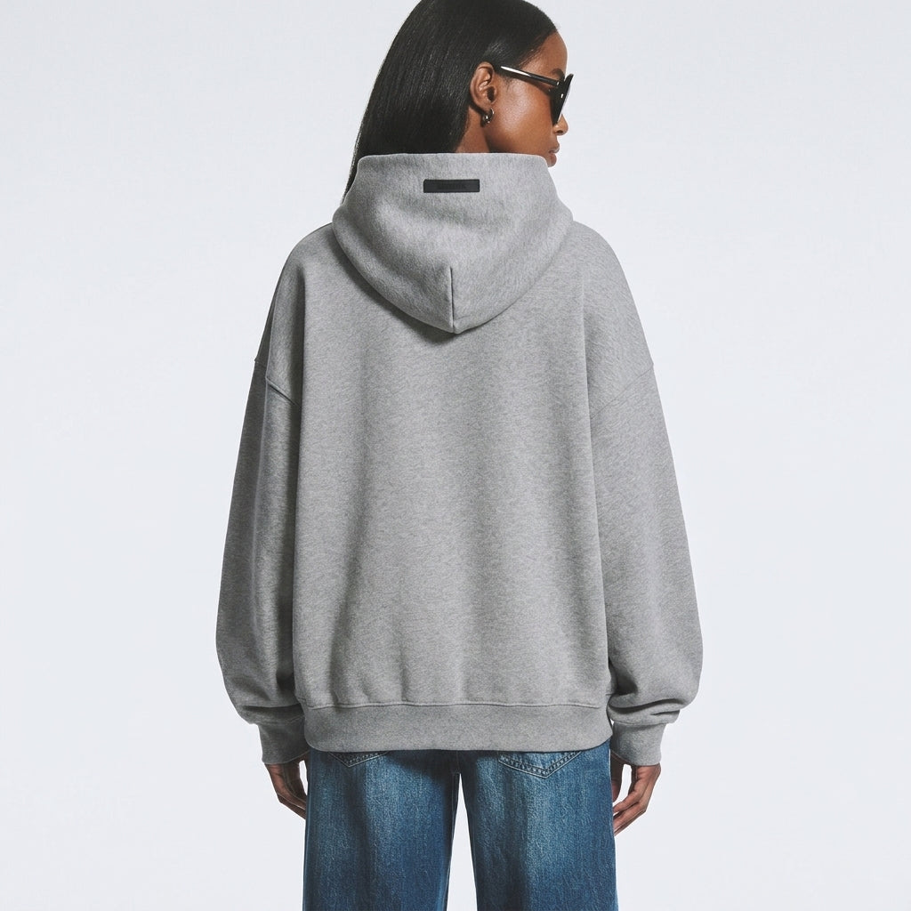 Fear of God Essentials Fleece Hoodie Dark Heather