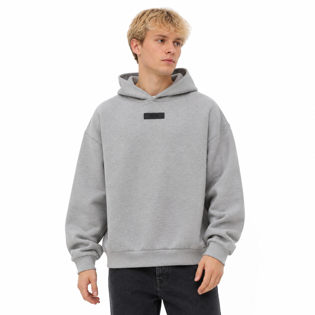 Fear of God Essentials Pullover Hoodie Dark Heather Oatmeal