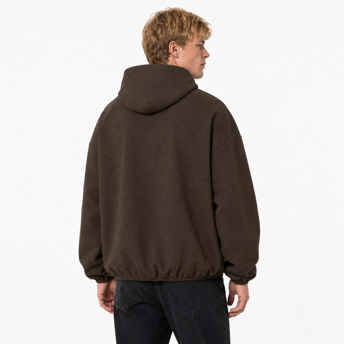 Fear of God Essentials Core Collection Hoodie Heather Wood