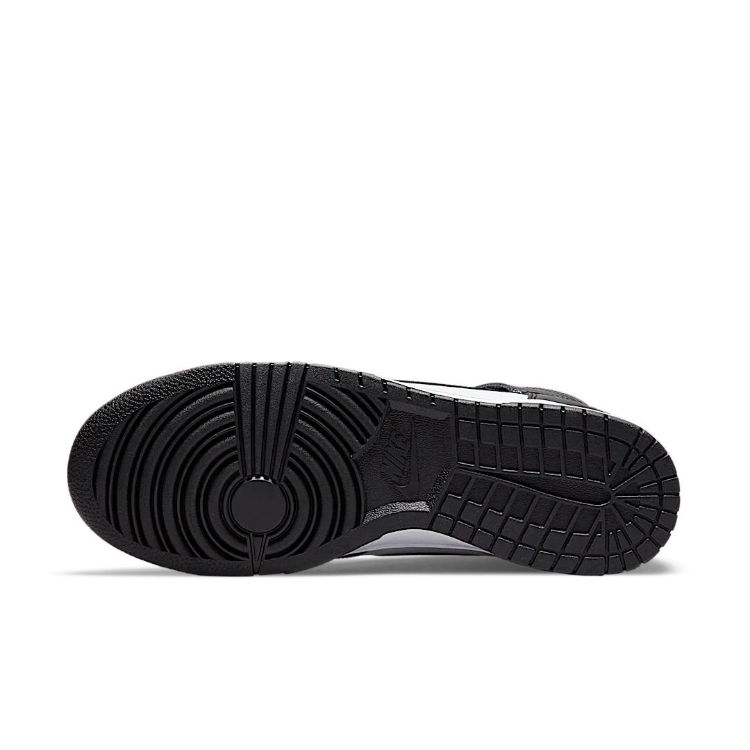 Nike Dunk High Panda Black White (2021/2024), White/Black-Total Orange (DD1399-105 / DD1869-103)