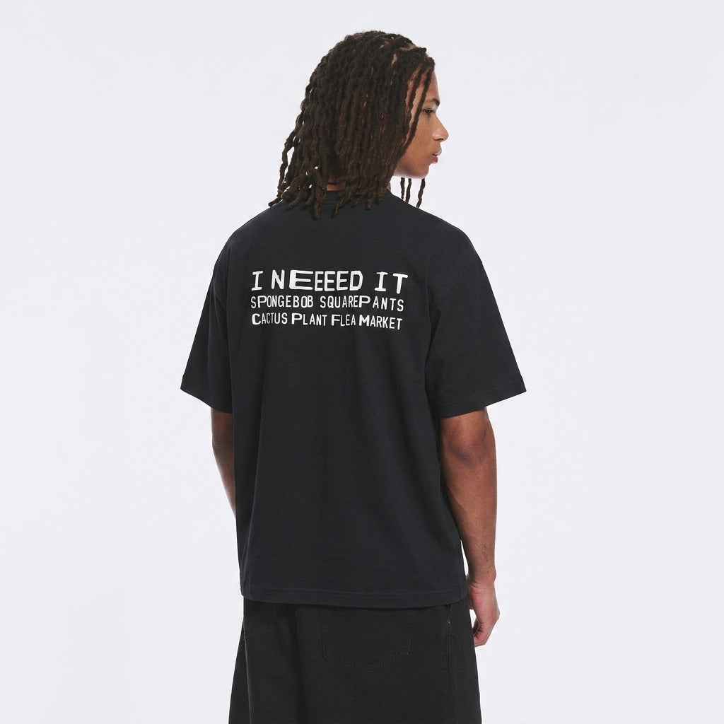 Uniqlo x CPFM Spongebob Squarepants UT Graphic T-Shirt Black