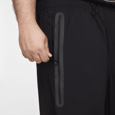 Nike Tech Men's Woven Oversized Trousers Black/Black/Black