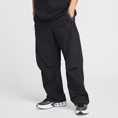 Nike Tech Men's Woven Oversized Trousers Black/Black/Black