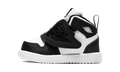 Sky Air Jordan 1 Baby and Toddler Shoe Black/White/Black