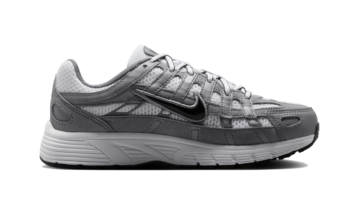 Nike P-6000 White/Metallic Cool Grey/Cool Grey/Black