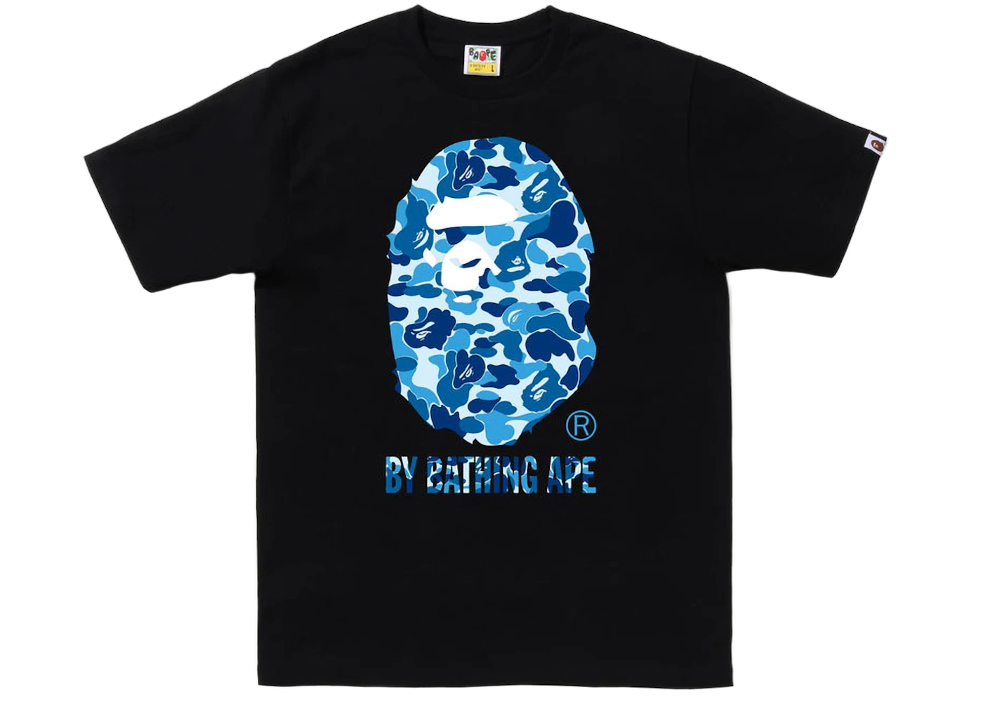 BAPE ABC Camo By Bathing Ape Tee Black/Blue