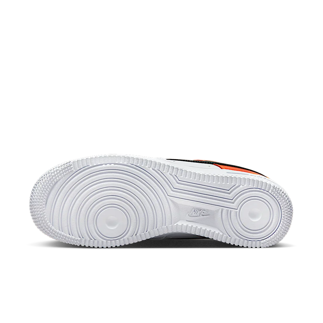 Nike Air Force 1 Low '07 Essential White/Brilliant Orange, White/Brilliant Orange/Black (DJ9942-103)