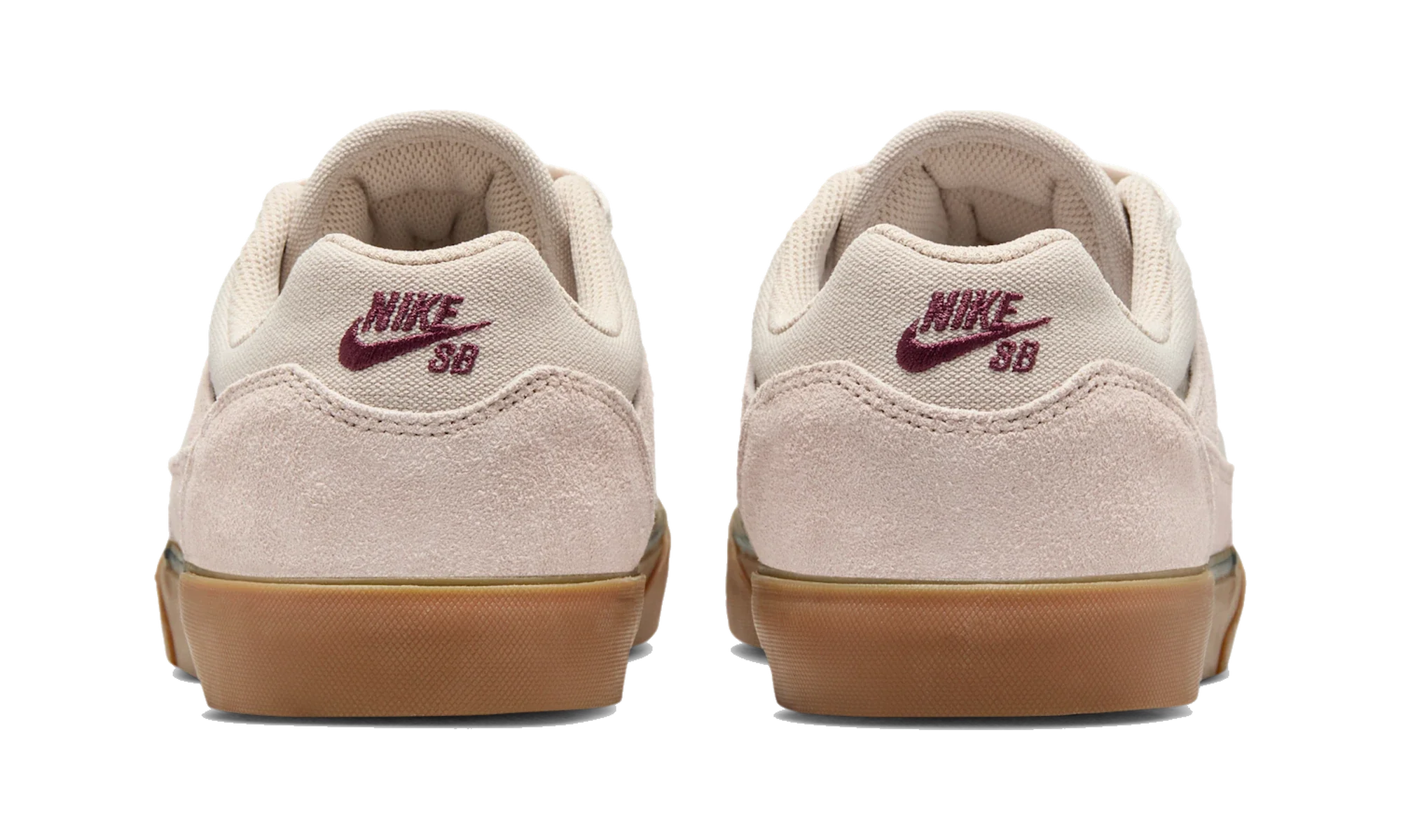Nike SB Malor Skate Shoes Cream II/Phantom/Gum Medium Brown/Burgundy Crush