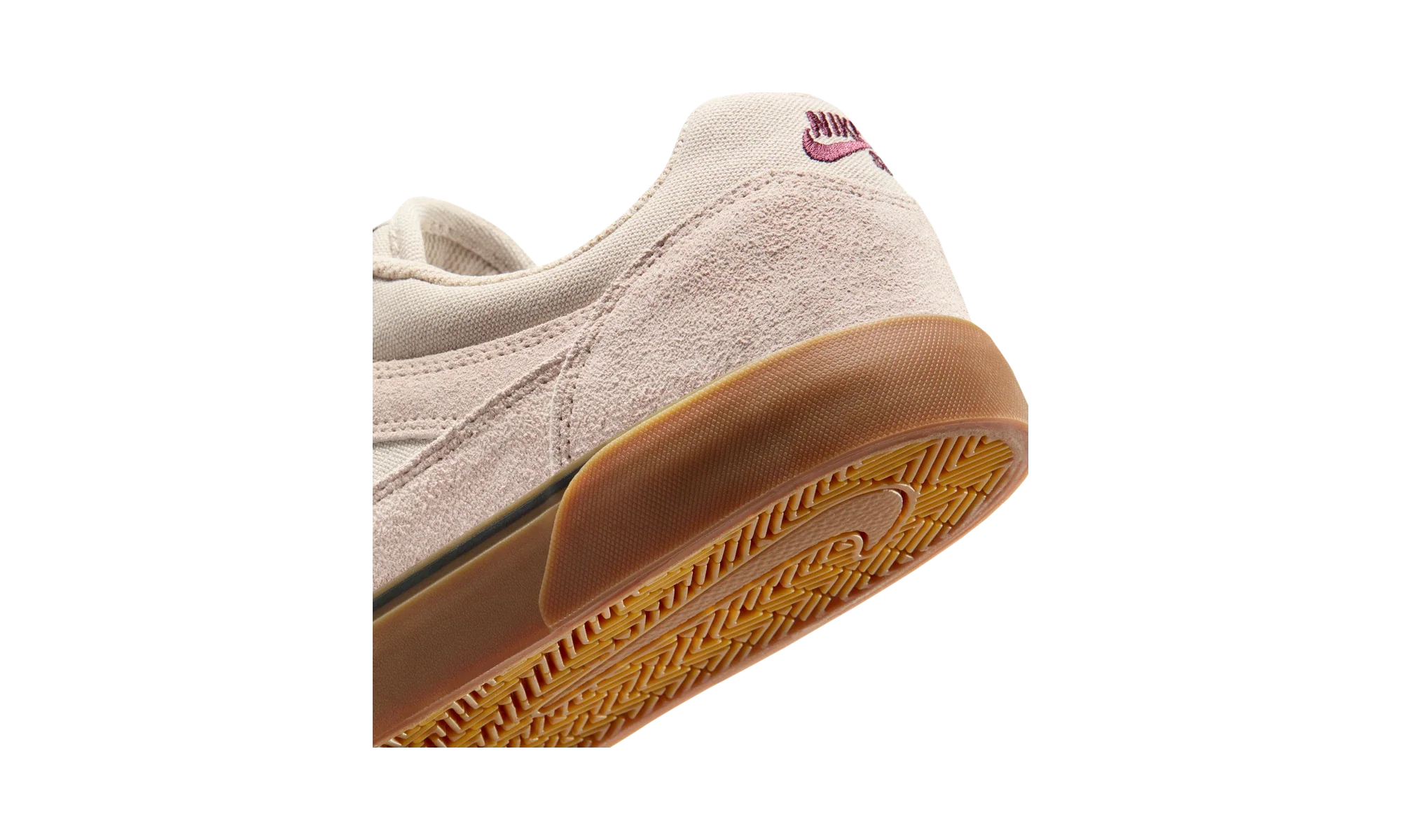 Nike SB Malor Skate Shoes Cream II/Phantom/Gum Medium Brown/Burgundy Crush
