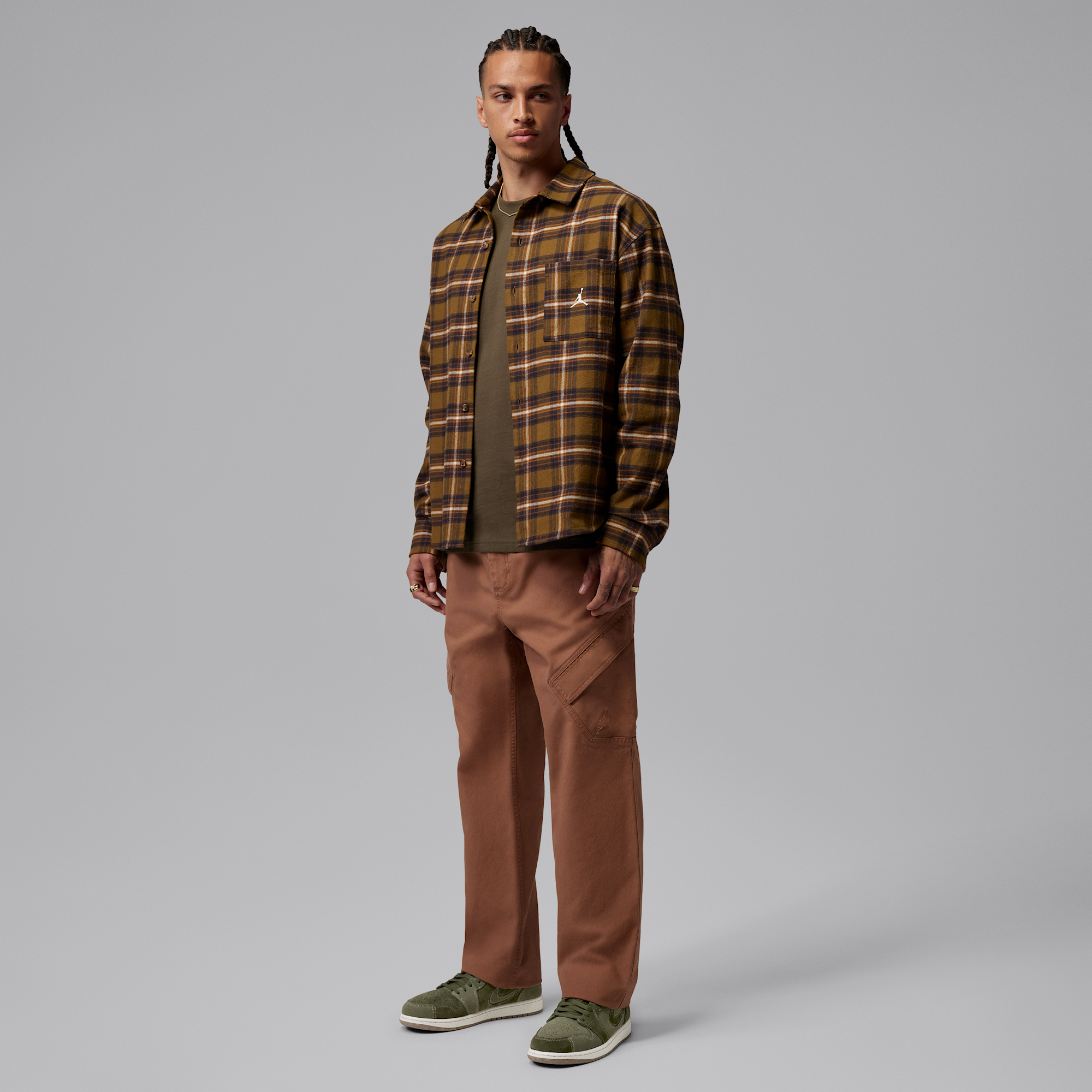 Air Jordan 1 Low SE Craft Cargo Khaki/Khaki/Coconut Milk/Cargo Khaki
