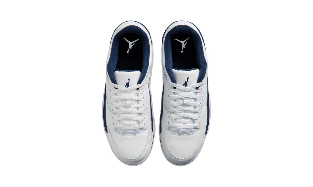 Air Jordan Flight Court White/Light Smoke Grey/Obsidian/College Navy