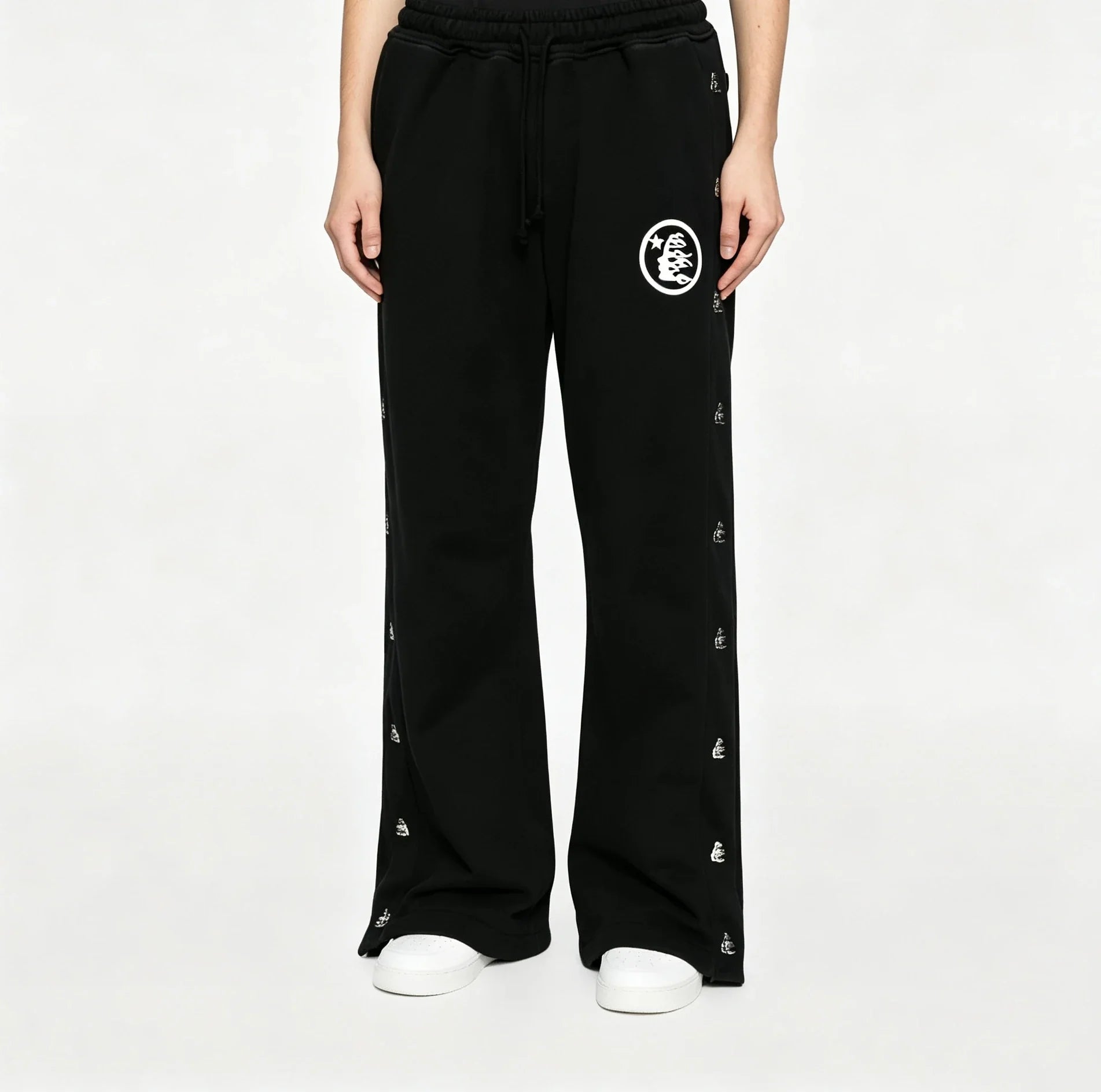 Hellstar Mirror Face Sweatpant Black
