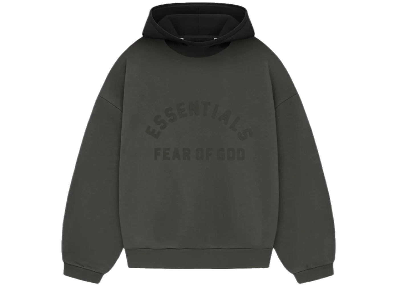 Fear of God Essentials Nylon Fleece Hoodie Ink/Jet Black