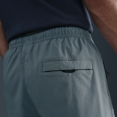 F.C. Barcelona Tech Men's Nike Football Woven Trousers Smoke Grey/Light Smoke Grey/Light Smoke Grey