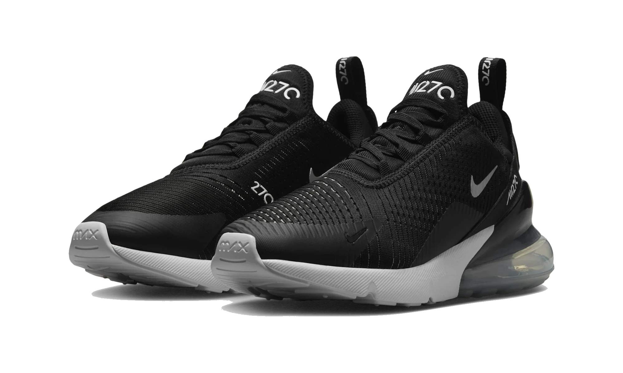 Nike Air Max 270 Black/White/Metallic Silver