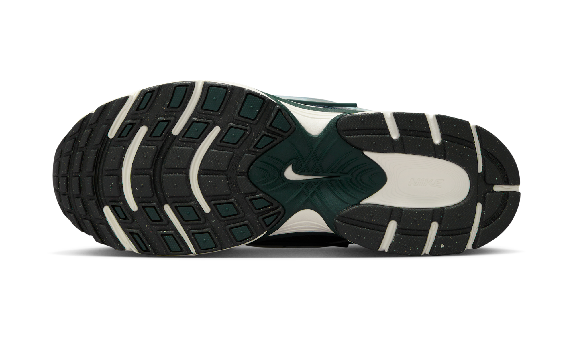 Nike V5 RNR shoes with reflective accents Seaweed/Anthracite/Smoke Grey/Metallic Silver