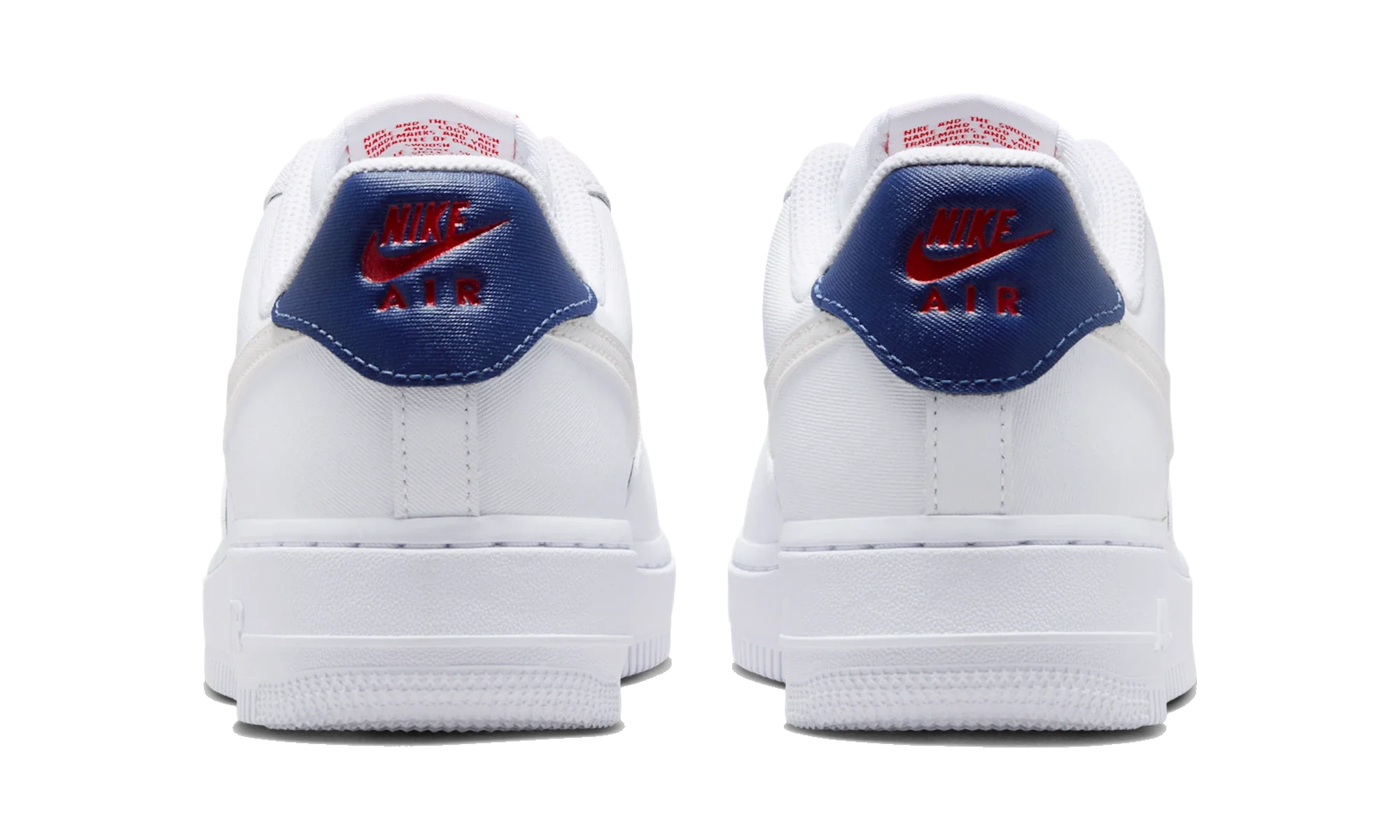 Nike Air Force 1 '07 White/Blue Void/Fire Red/Metallic Summit White