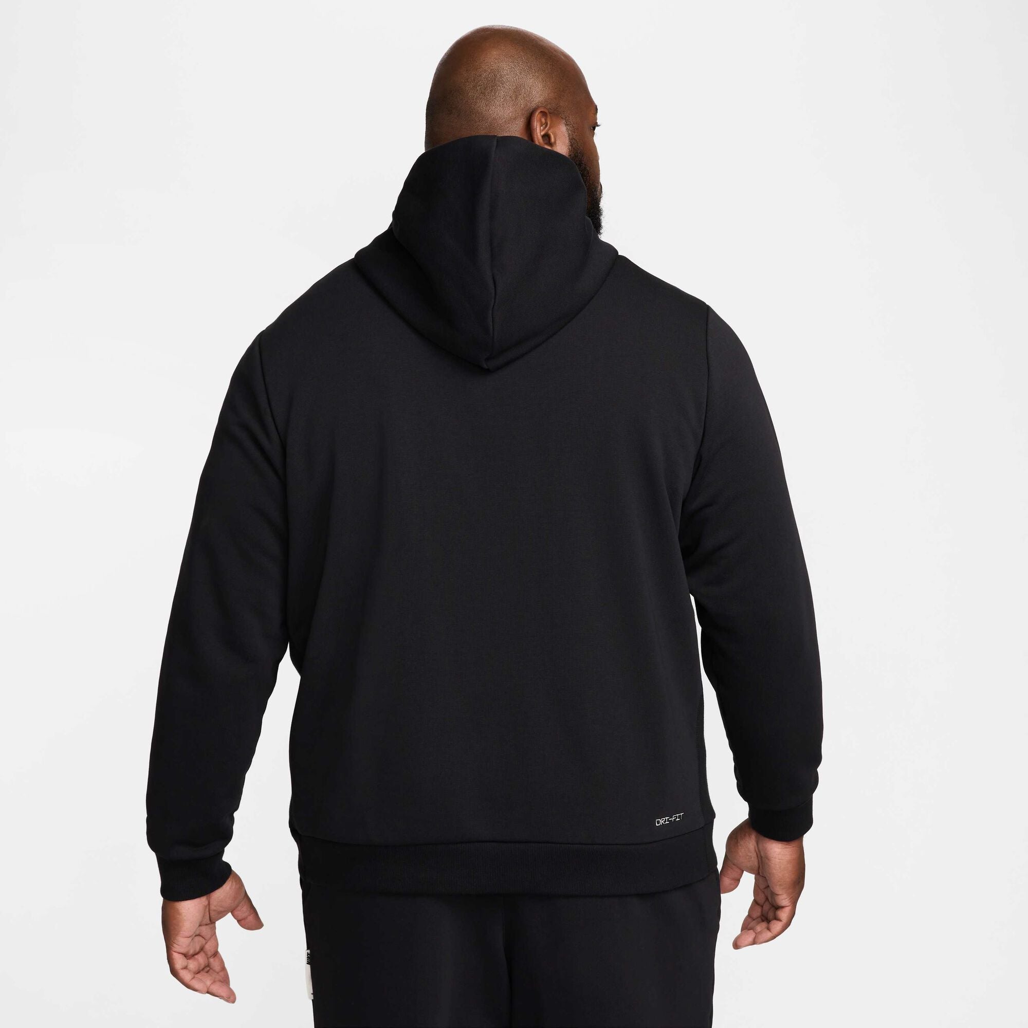 Nike Standard Issue Dri-FIT Pullover Basketball Hoodie Black/Pale Ivory