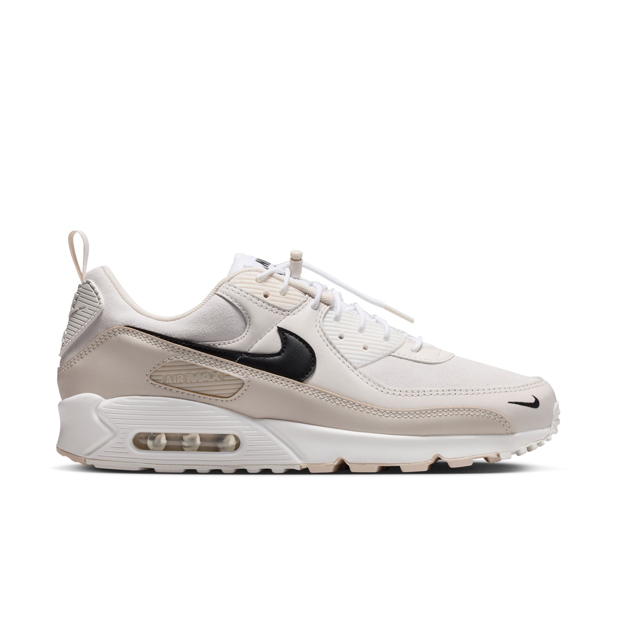 Nike Air Max 90 Mens shoes White/Black/Light Orewood Brown/Phantom