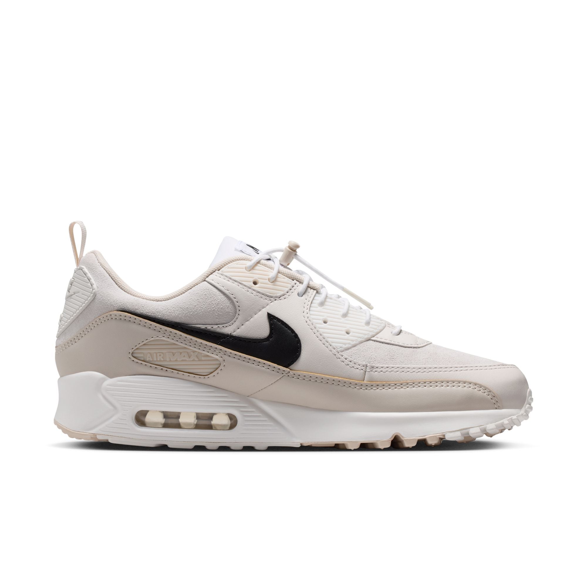 Nike Air Max 90 Mens shoes White/Black/Light Orewood Brown/Phantom