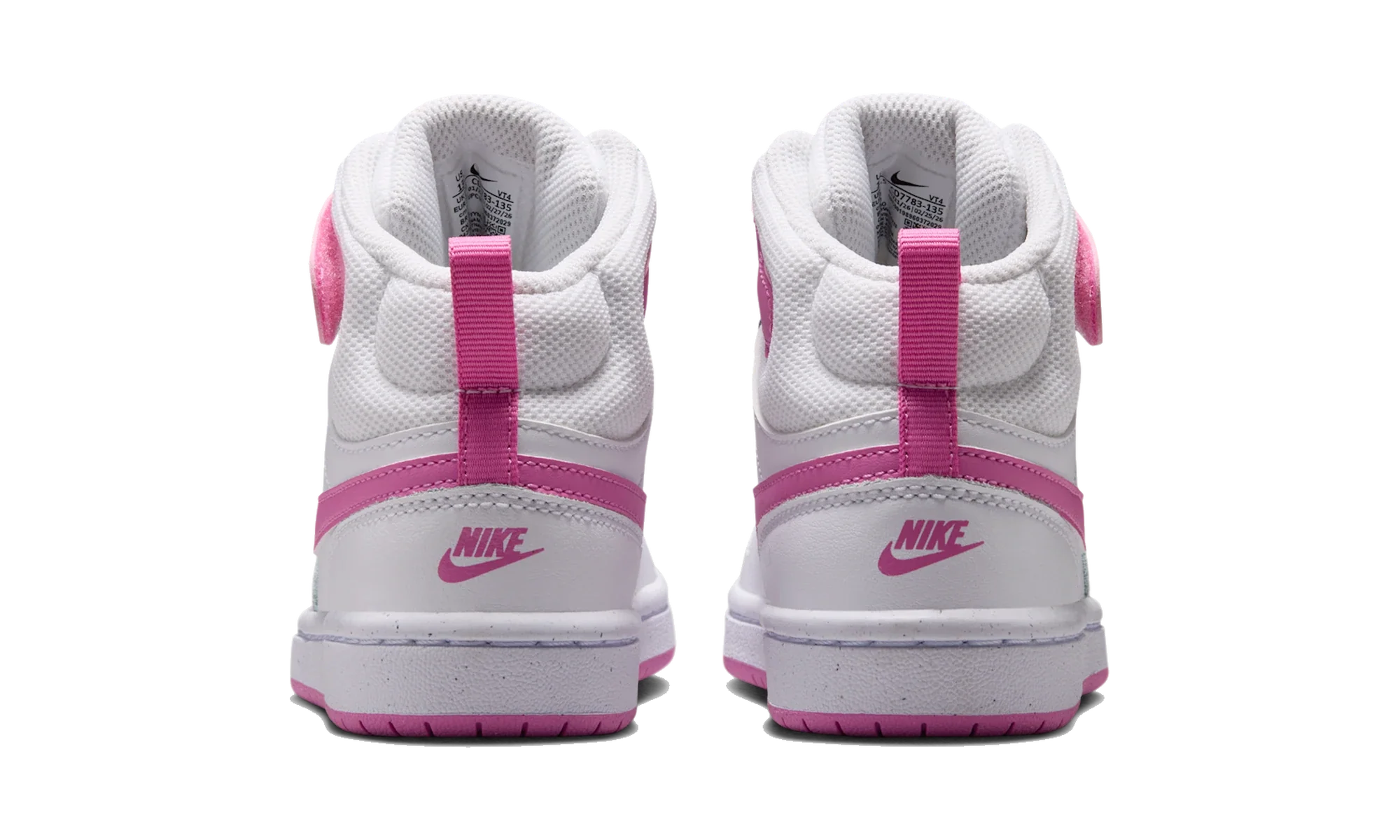Nike Court Borough Mid 2 White/Playful Pink