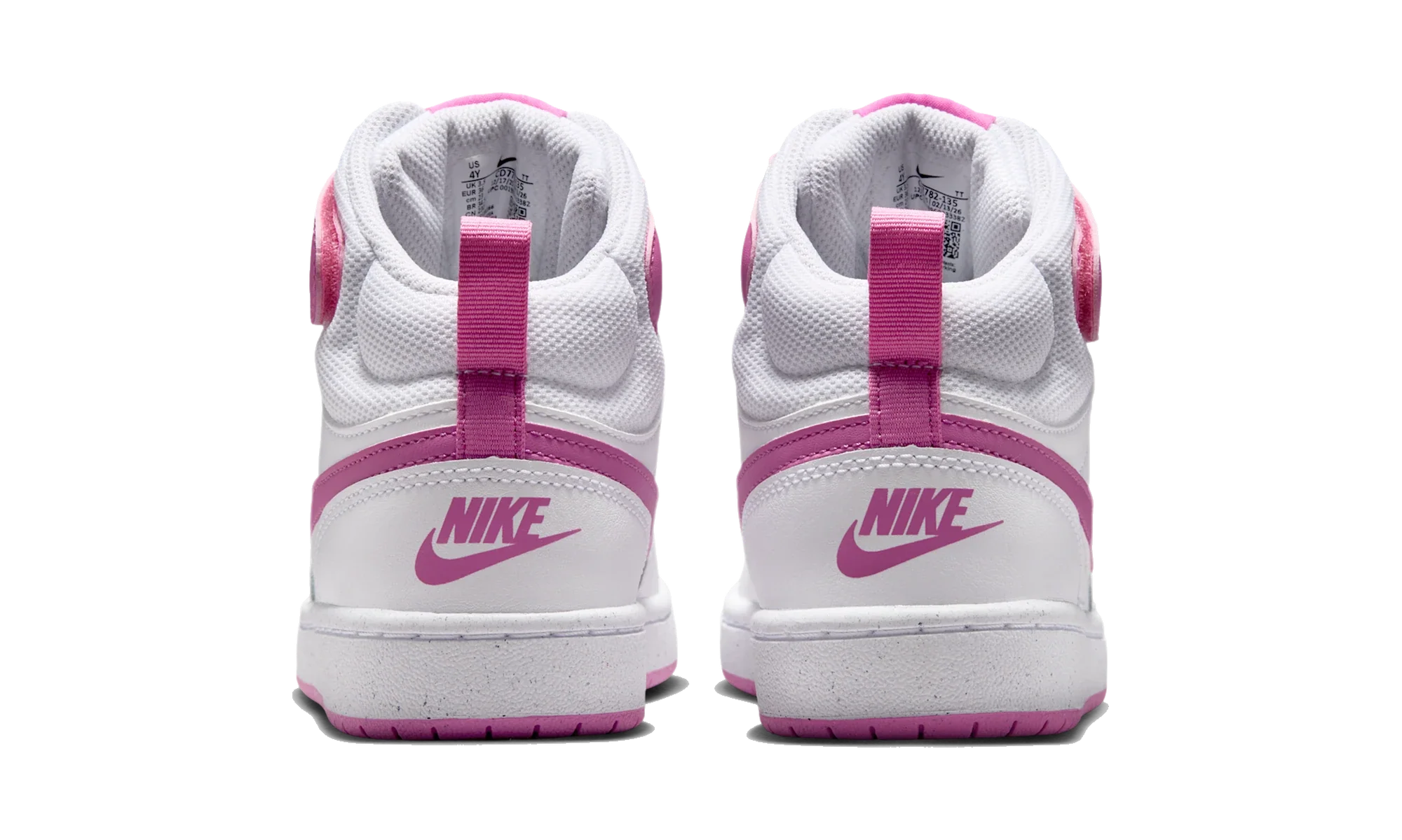 Nike Court Borough Mid 2 White/Playful Pink