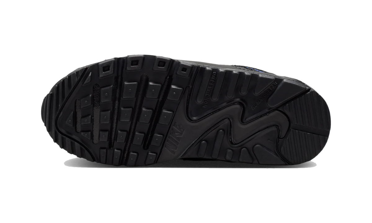 Nike Air Max 90 Black/Dark Smoke Grey/Racer Blue