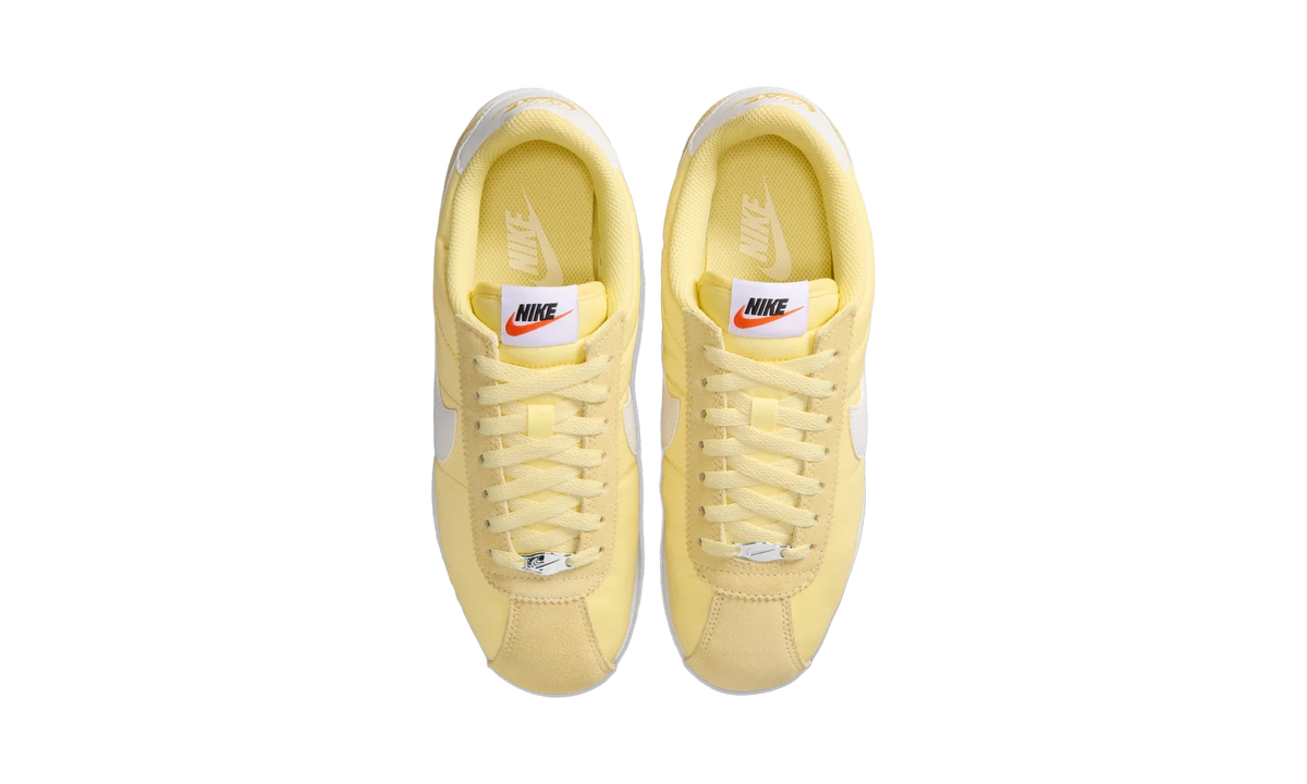 Nike Cortez Textile Soft Yellow/Sail/White/Safety Orange