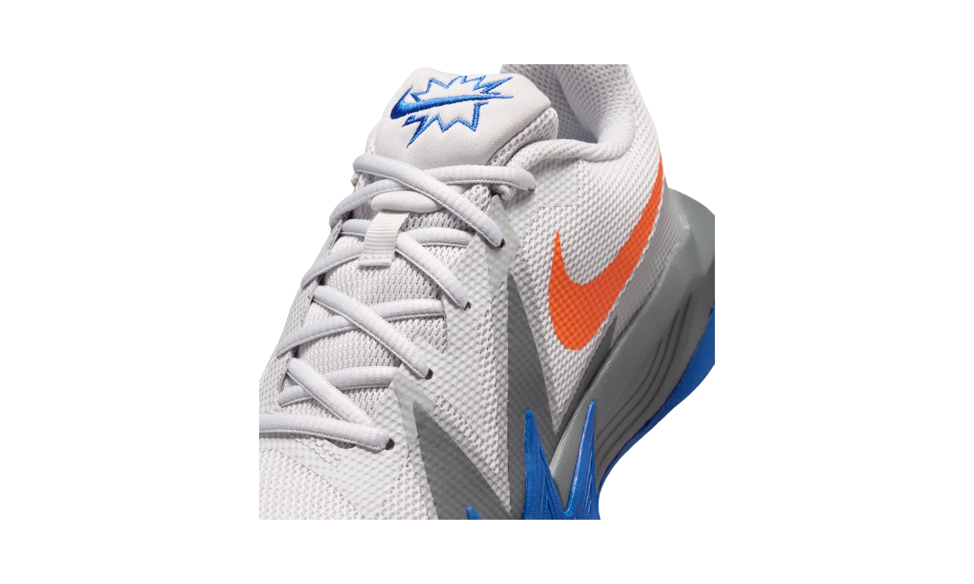 Nike S.T. Dynamite Basketball Shoes Vast Grey/Light Smoke Grey/Smoke Grey/Safety Orange