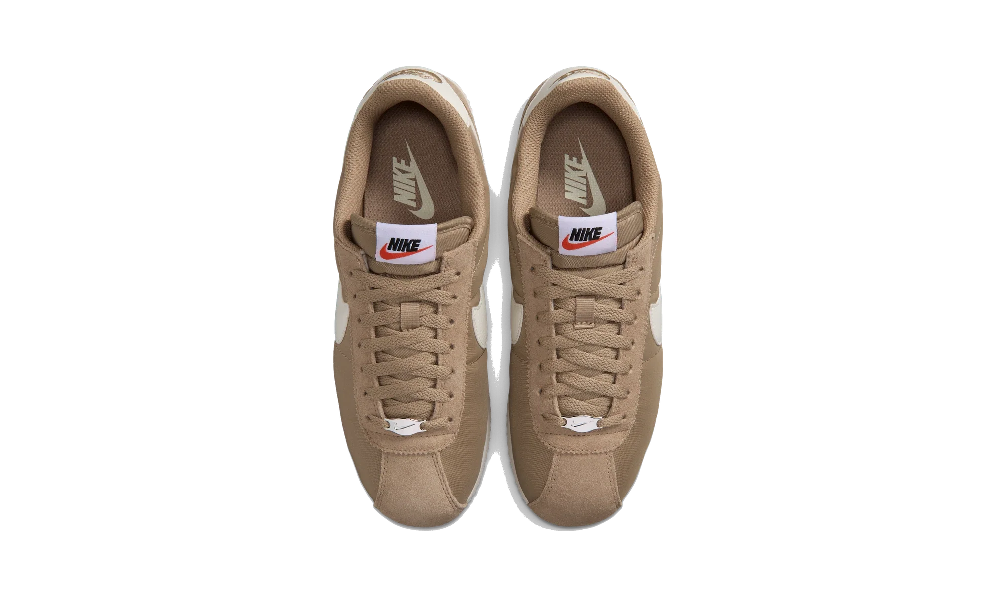 Nike Cortez Textile British Khaki/Black/Safety Orange/Sail