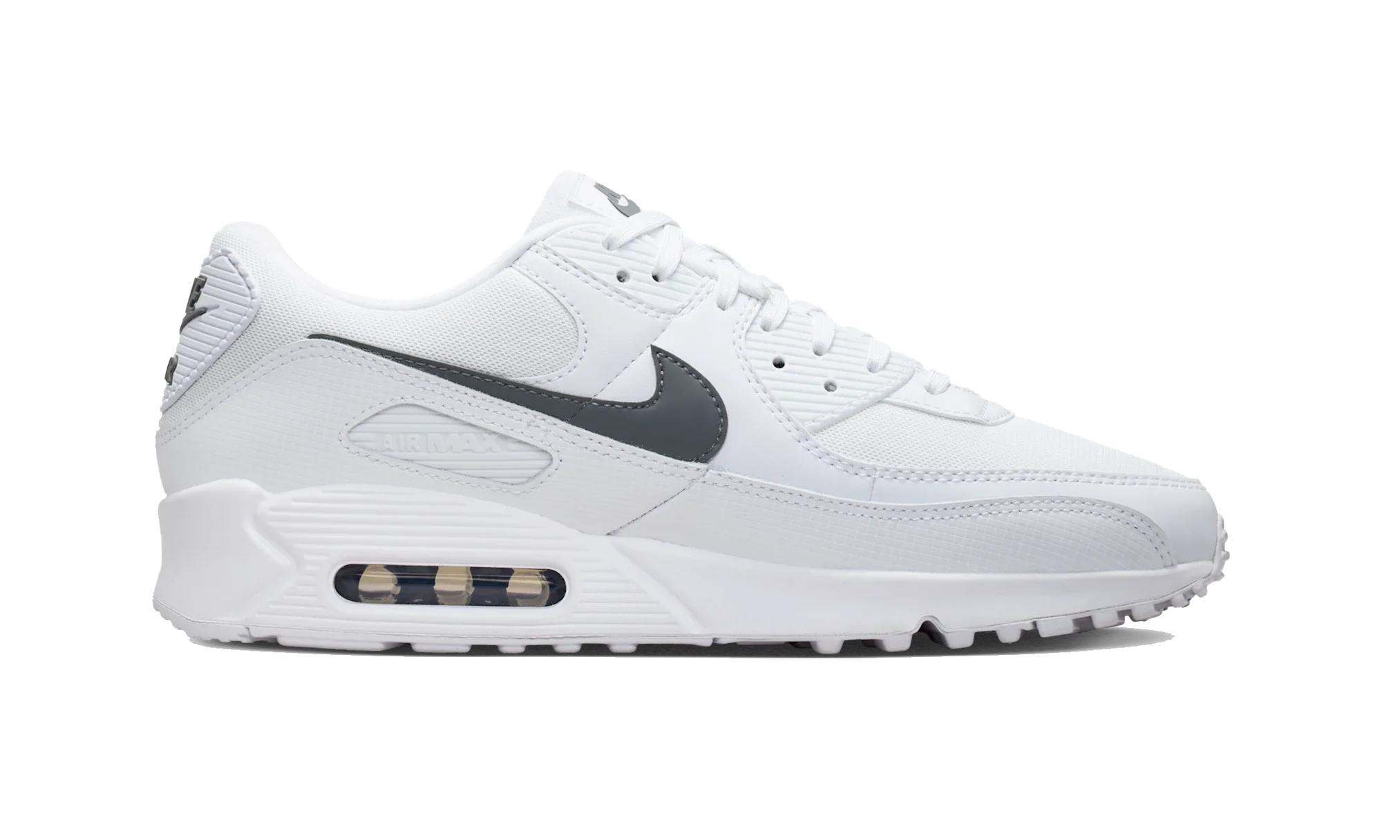 Nike Air Max 90 Men‘s shoes White/White/Smoke Grey