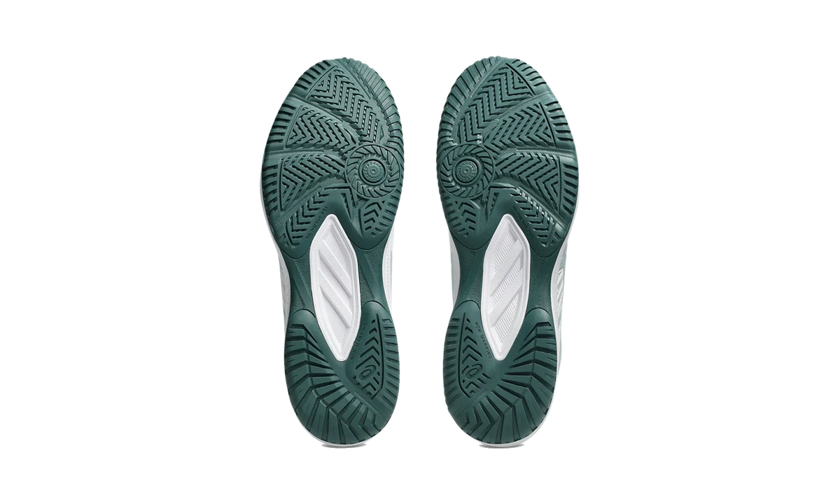 ASICS Court Slide 4 White Cold Moss
