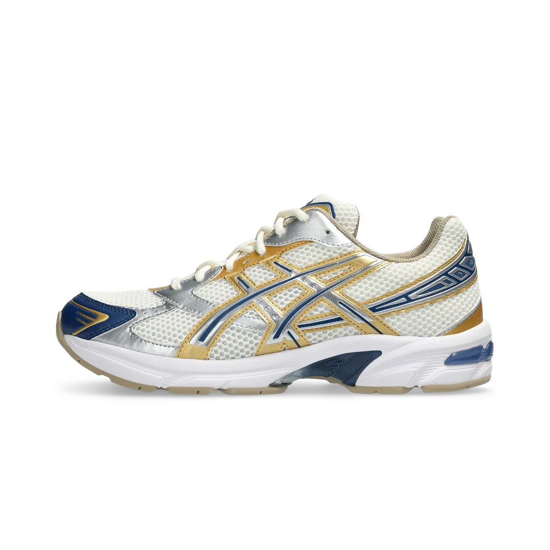 ASICS Gel-1130 Cream Pure Silver Gold Blue, Cream/Pure Silver/Gold/Blue (1203A787-100)