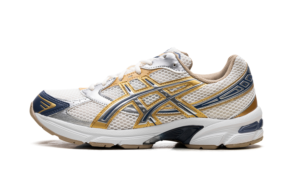 ASICS Gel-1130 Cream Pure Silver Gold Blue