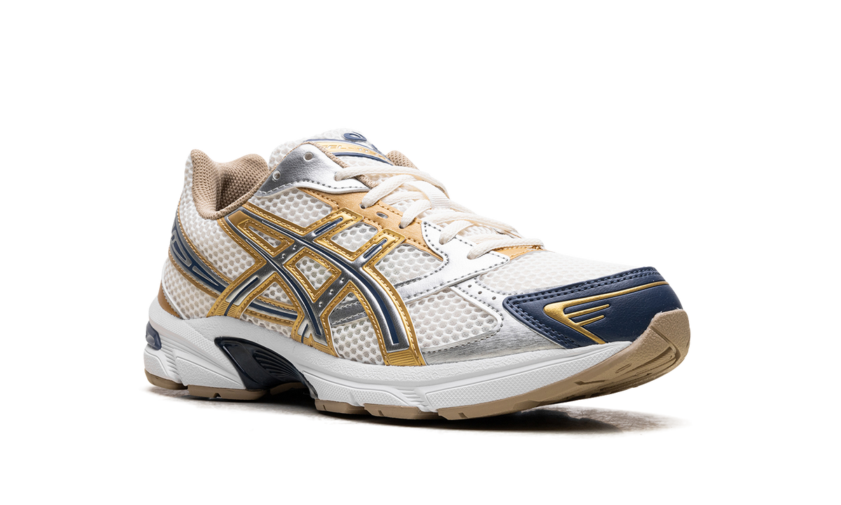 ASICS Gel-1130 Cream Pure Silver Gold Blue