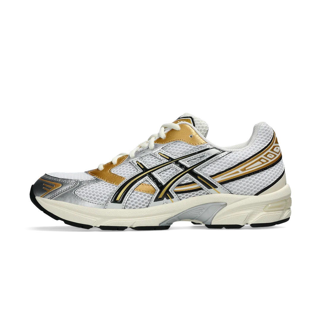 ASICS Gel-1130 White Black Gold, White/Black/Gold (1203A698-100)