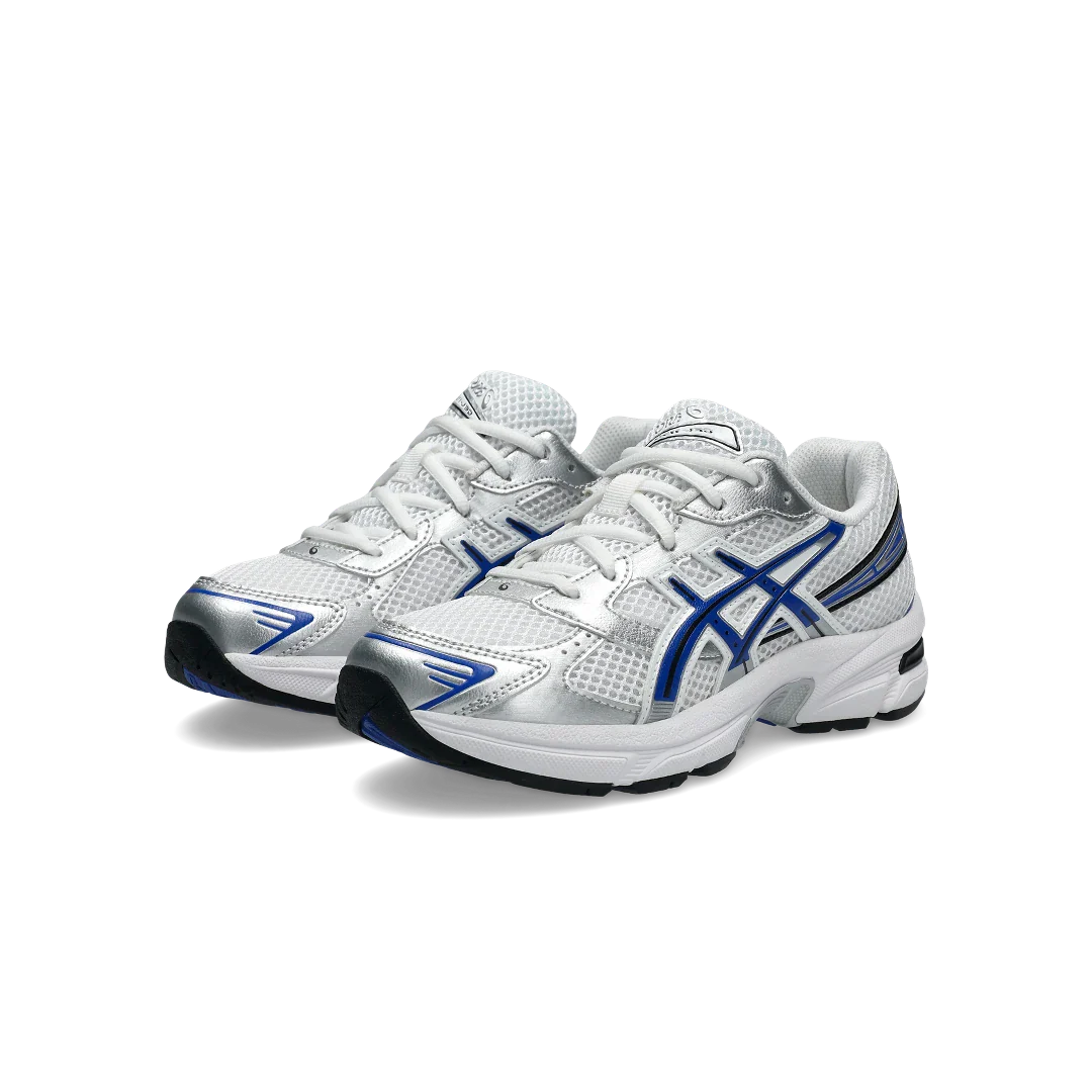 ASICS Gel-1130 White Blue, White/Blue/Silver (1204A169-102)