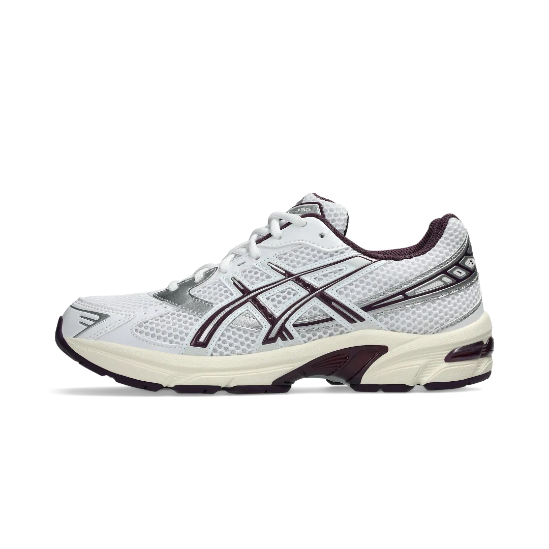 ASICS Gel-1130 White Deep Plum, White/Deep Plum (1202A518-101)