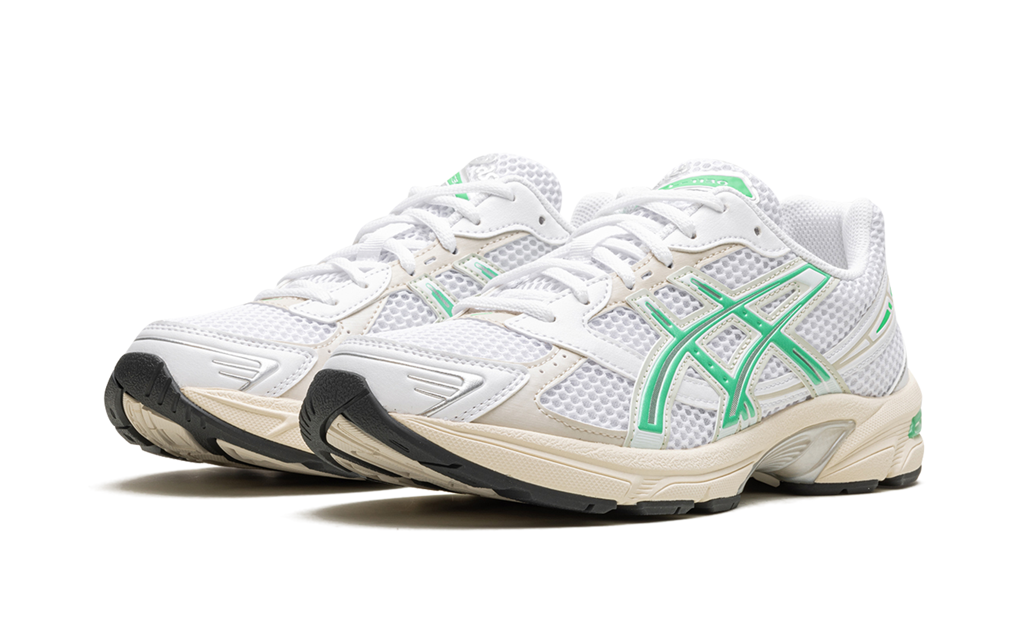 ASICS Gel-1130 White Malachite Green Off White Midsole