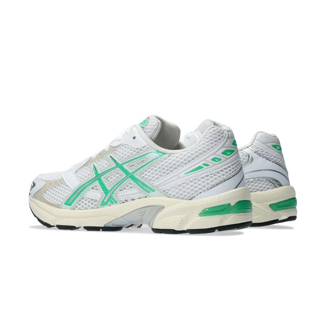 ASICS Gel-1130 White Malachite Green Off White Midsole, White/Malachite Green (1202A164-114)