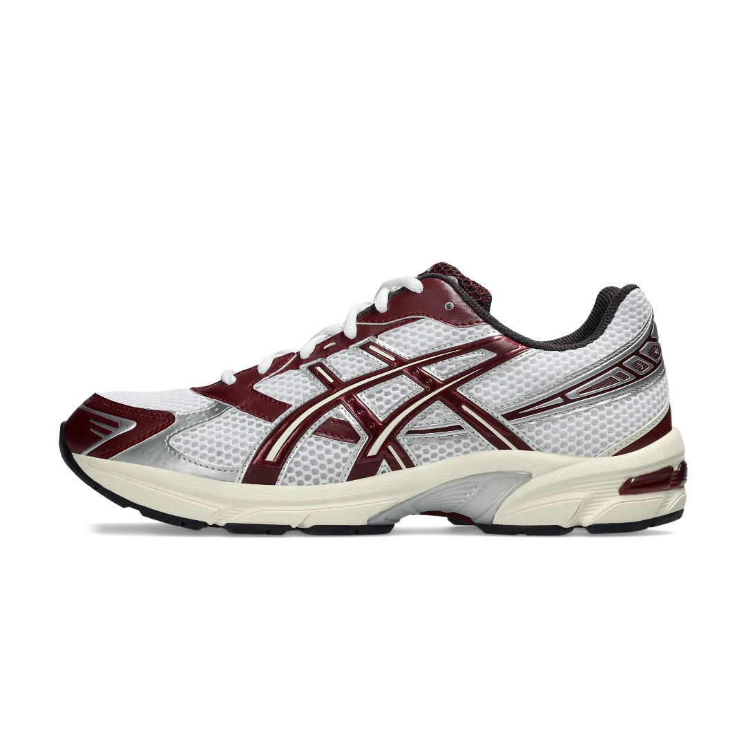 ASICS Gel-1130 White Maroon Banner, White/Maroon Banner (1203A685-100)
