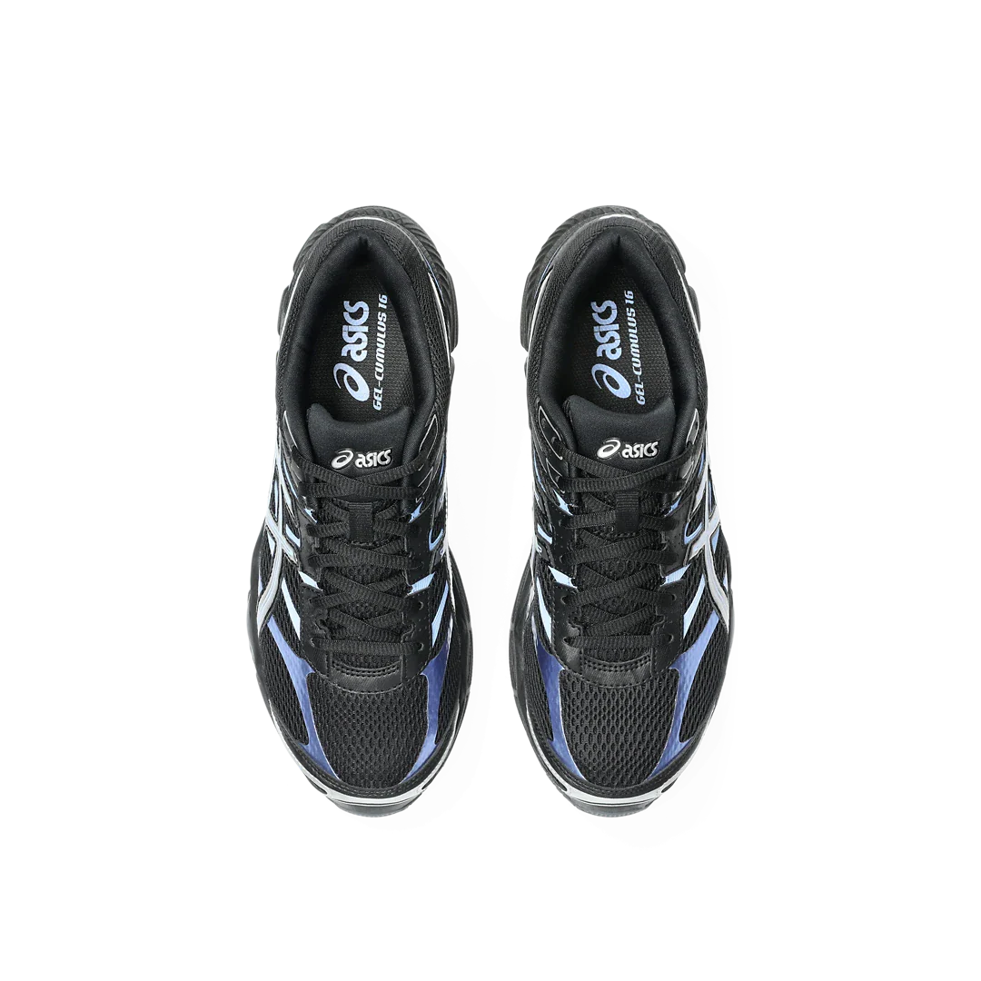 ASICS Gel-Cumulus 16 Black Pure Silver Blue