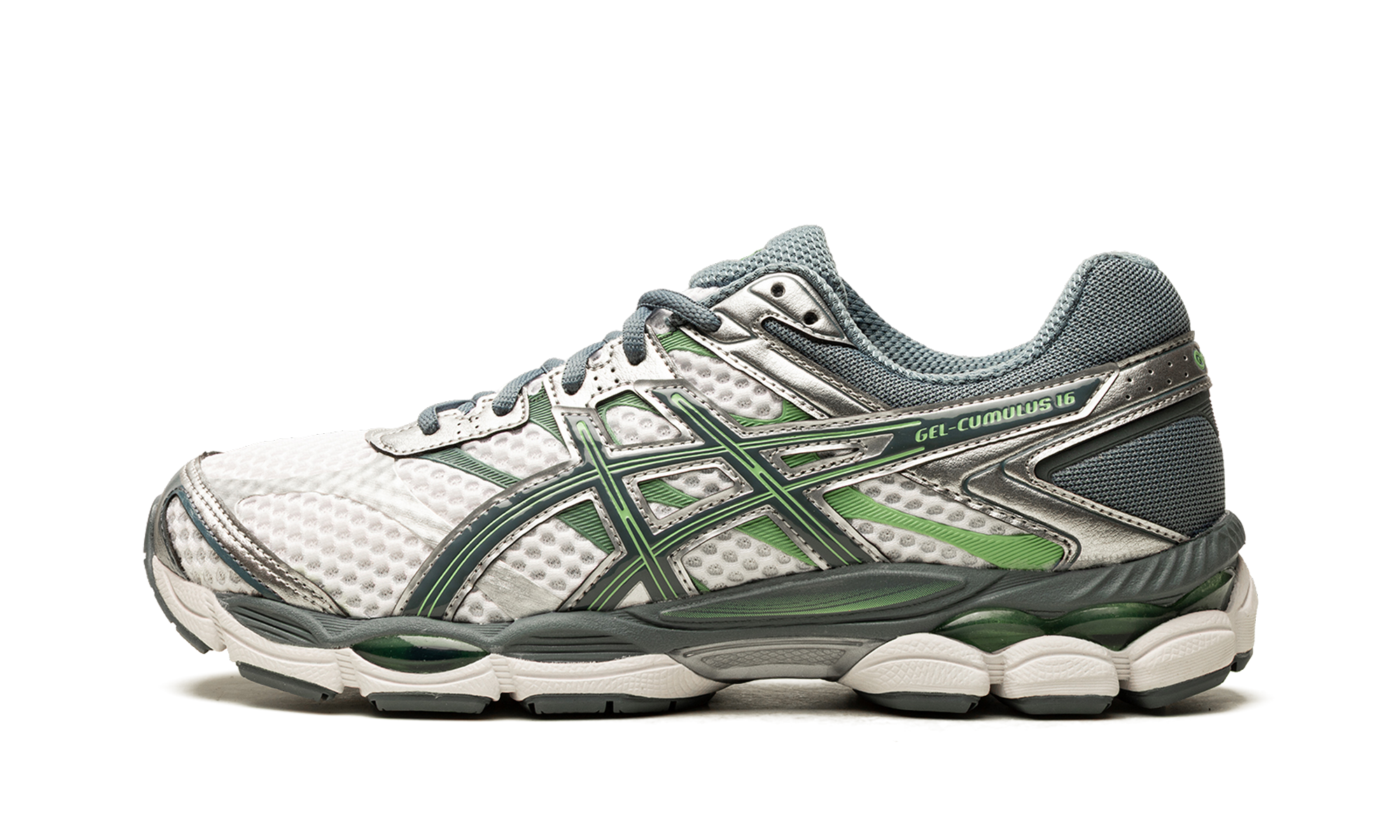 ASICS Gel-Cumulus 16 White Ironclad