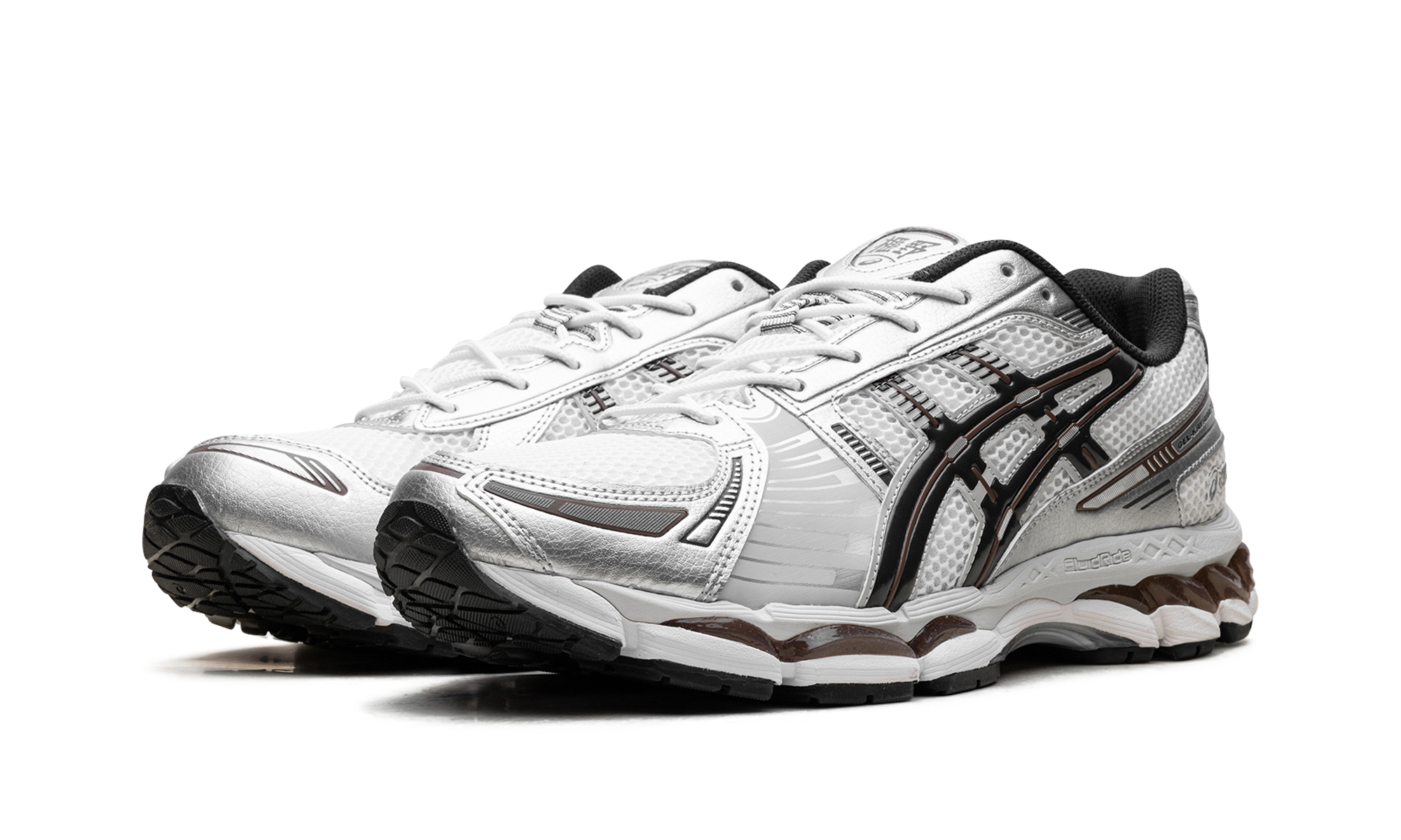 ASICS Gel-Kayano 12.1 White Graphite Grey Brown