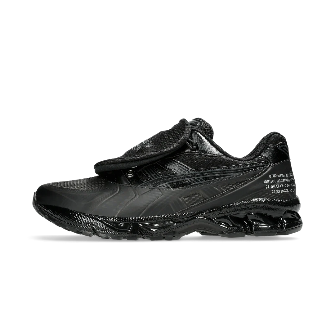 ASICS Gel-Kayano 14 SBTG x Limited Edt Monsoon Patrol Black, Black/Black (1201A975-001)