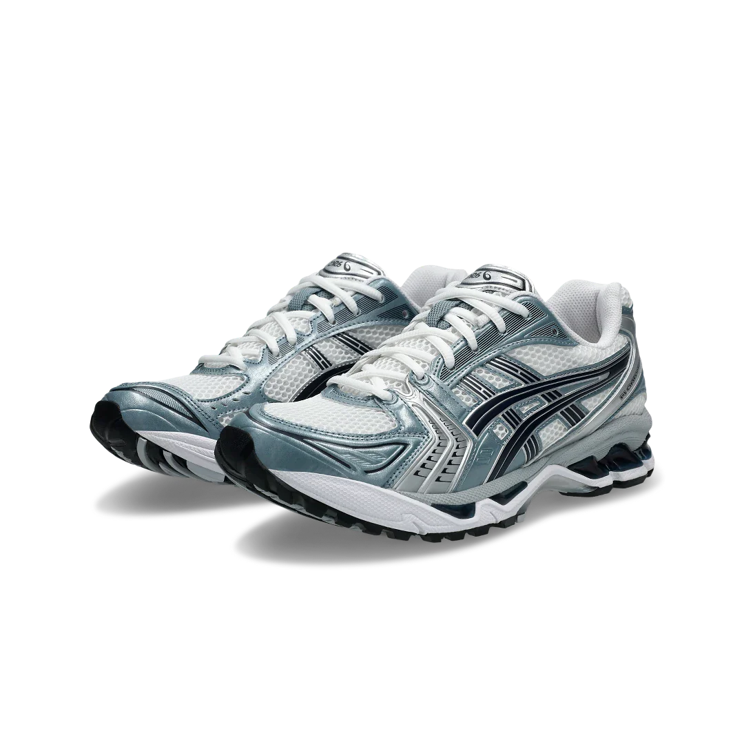 ASICS Gel-Kayano 14 White Fjord Grey, White/Fjord Grey (1203A537-106)