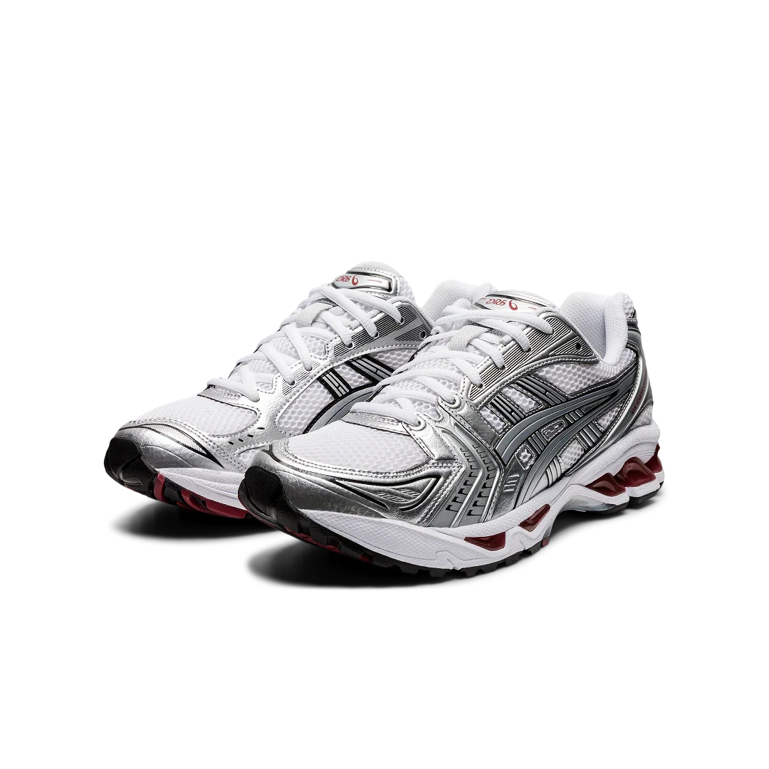 ASICS Gel-Kayano 14 White Pure Silver, White/Pure Silver (1201A019-104)