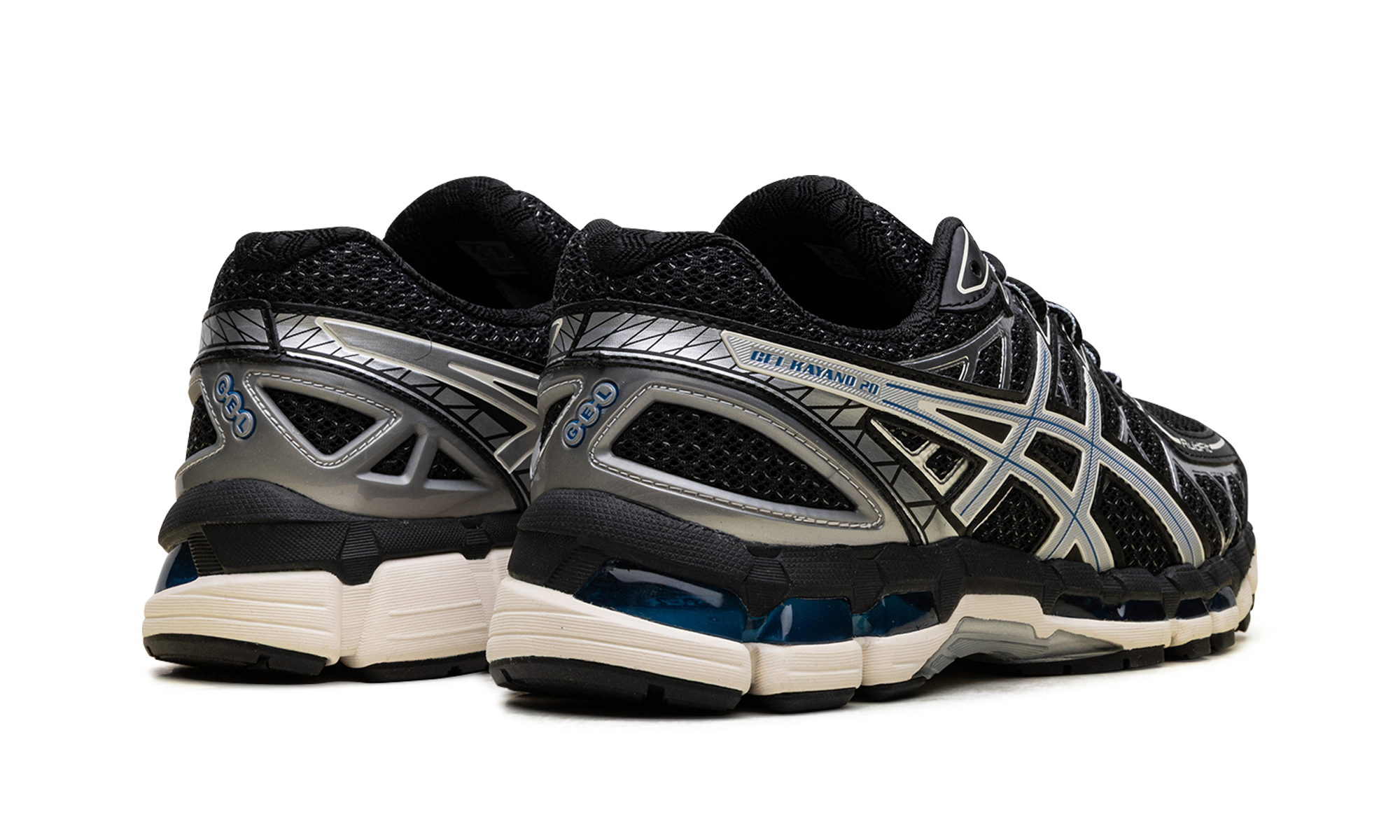 ASICS Gel-Kayano 20 Black Pure Silver